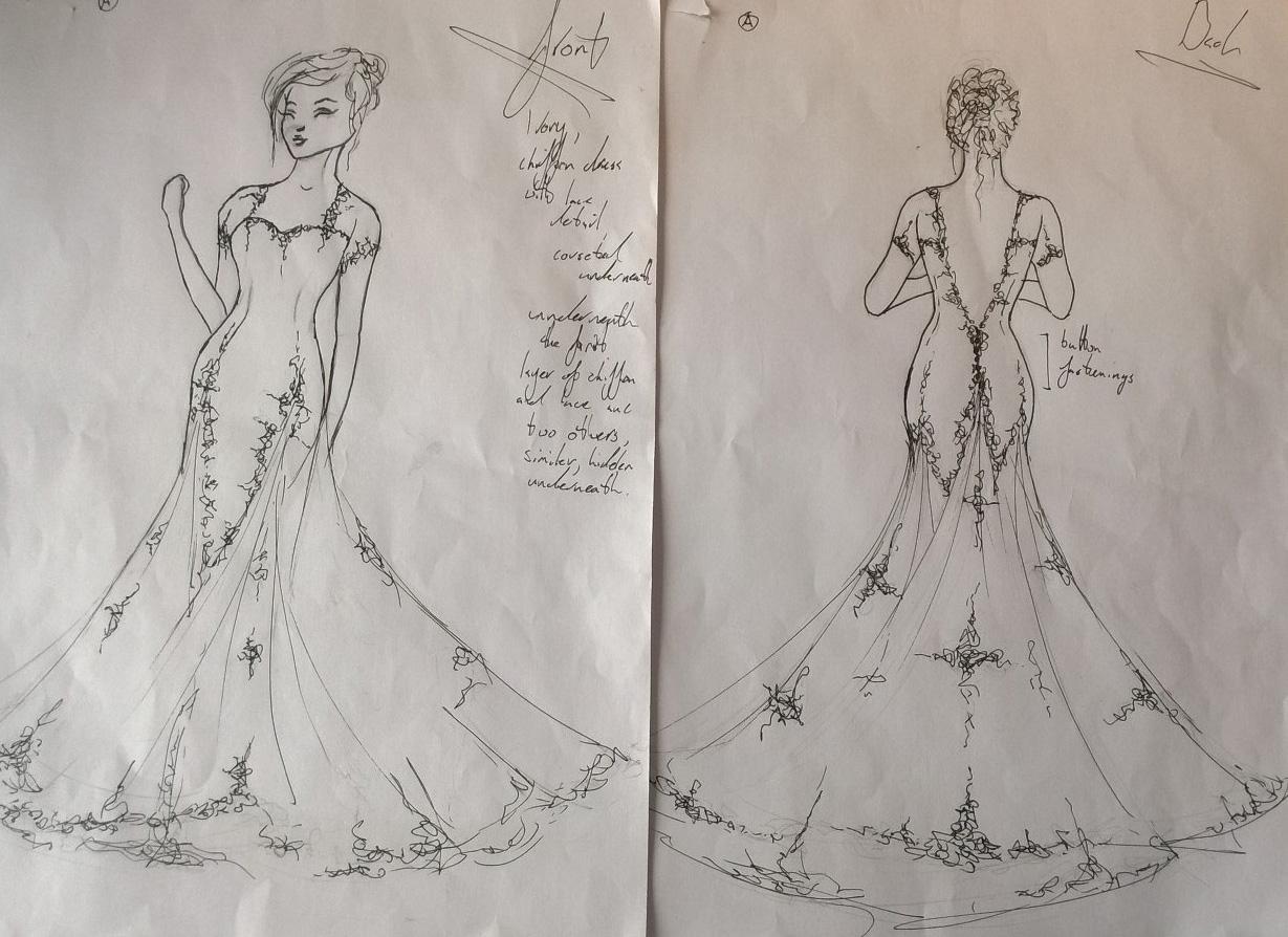 Country Brides - Design a Dress compeition