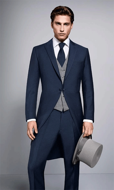 Grey Wilvorst morning coat tailcoat wedding formal wear Royal Ascot COAT ONLY 
