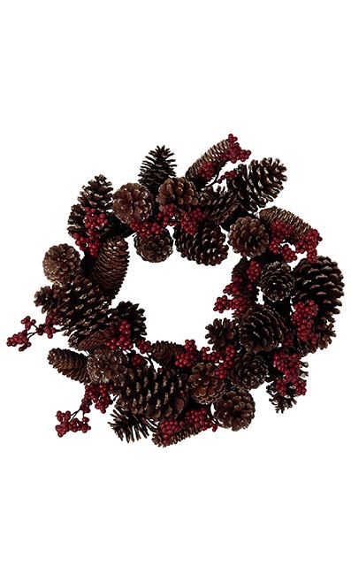 Pinecone and Berry Wreath - Marks & Spencer