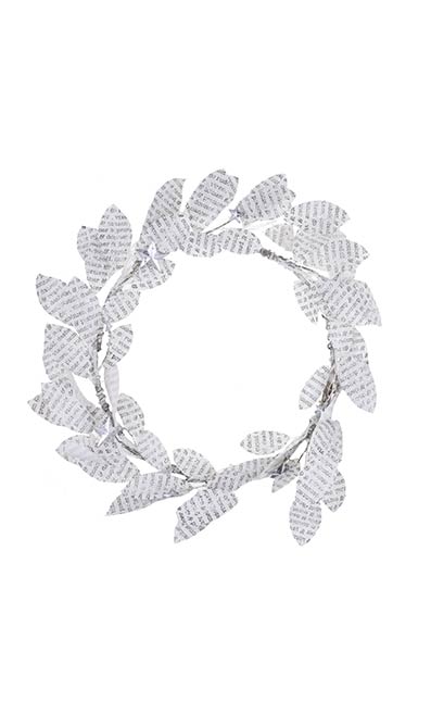 Paper Christmas Wreath - Next