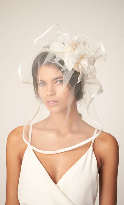 Awon Golding Millinery - Bridal - Lover