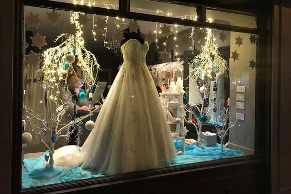 Icy Display - Creatiques Bridal Boutique