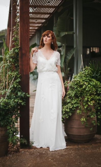 Magnolia gown from Wendy Makin's latest collection