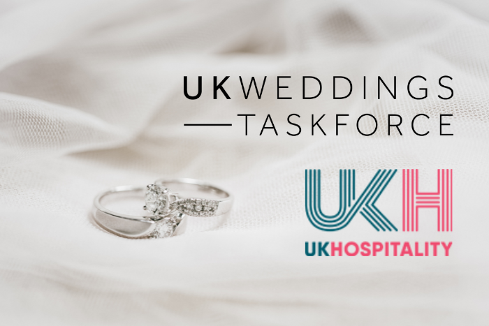 UK Weddings Taskforce merges with UKHospitality