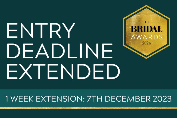Entry Deadline Extended for the Bridal Buyer Awards 2024