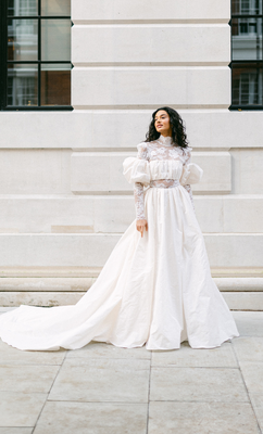 Style of the Week: The Ada body is layered with the Amy skirt, crop top and sleeves