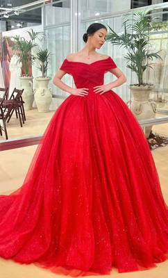 Prom season: Red prom dress from LQ Designs