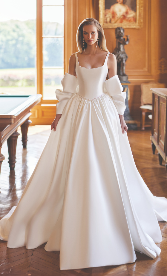 Trend Two: Contemporary perfection in this Moonlight ballgown 