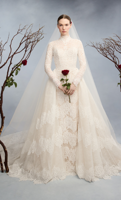 The Roses collection from Reem Acra is all about romance