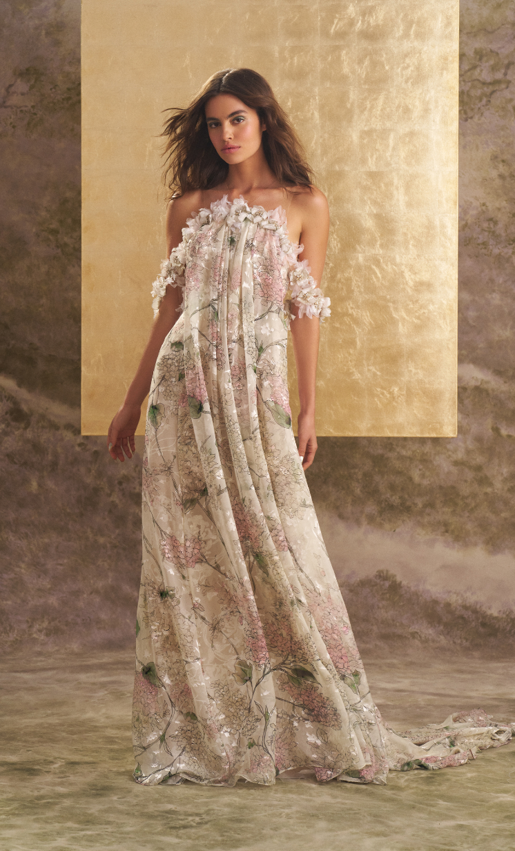 Fluidity and florals: An ethereal masterpiece