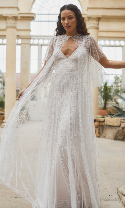 The Anita Gown & Chiara Coat