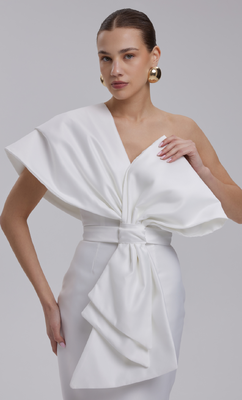 JUNO DRESS + KIMONO BOW