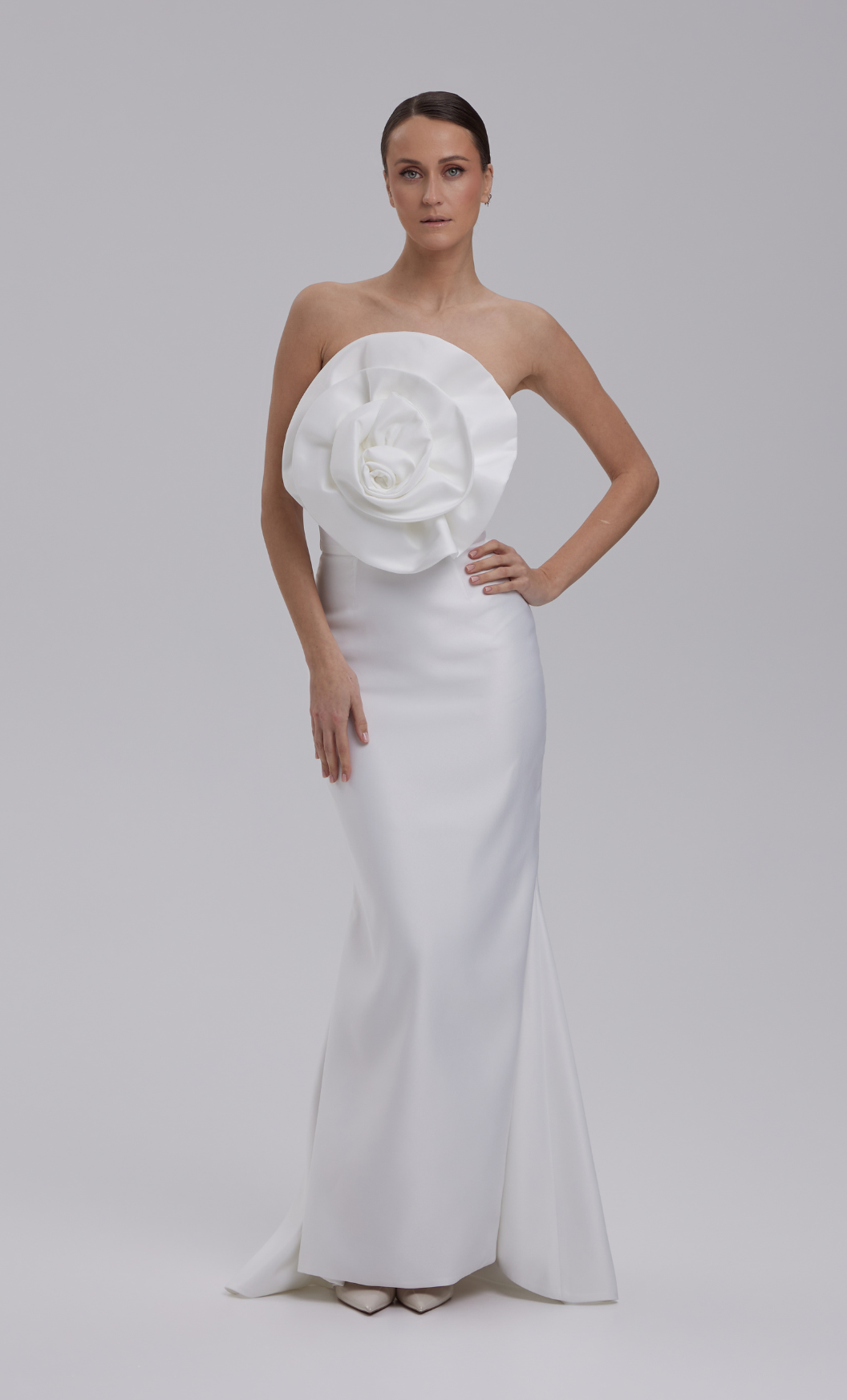 GRACE DRESS + CAMELIA BROCH