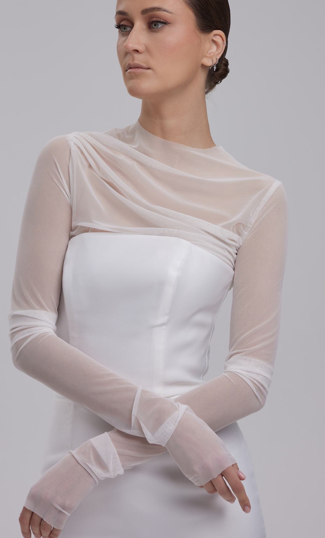 GRACE DRESS + TULLE TOP