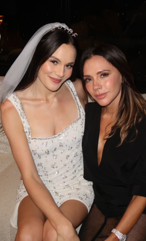 Holly Ramsay sets the tone for a glamorous Christmas wedding