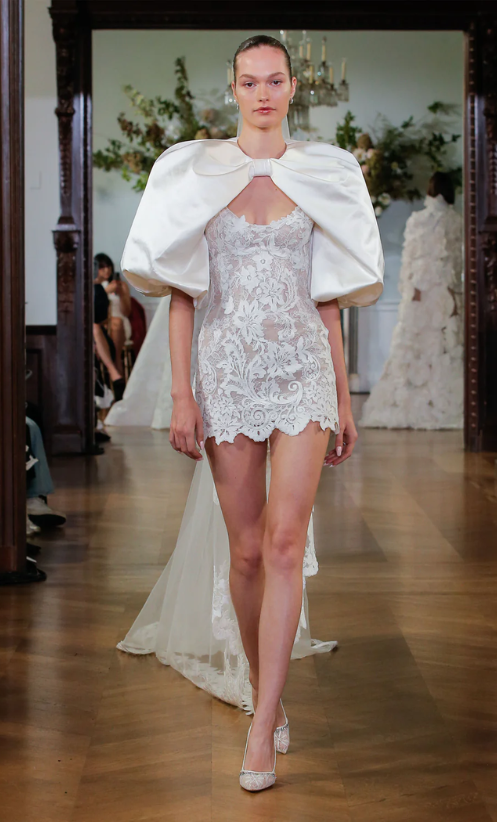 The 'Rhiannon' Cape by Monique Lhuillier