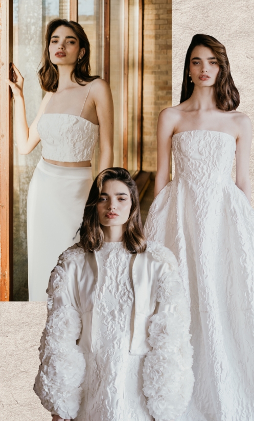 Collection IV continues Unbridled’s distinctive approach to modern bridal Collection IV continues Unbridled’s distinctive approach to modern bridal