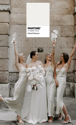 Cloud Dancer: Pantone’s Wedding-Ready White