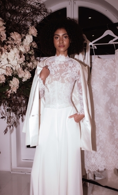 Timeless silhouettes and couture construction define Cappellazzo’s London debut