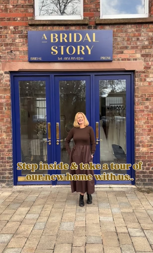 A Bridal Story Opens New Liverpool Home