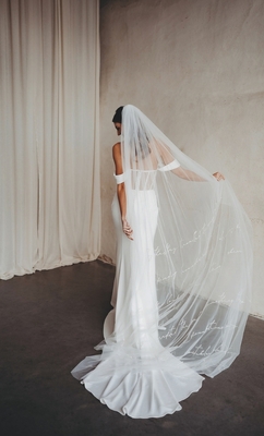 “For me, a veil should never feel like something added at the last minute. It should feel intentional.